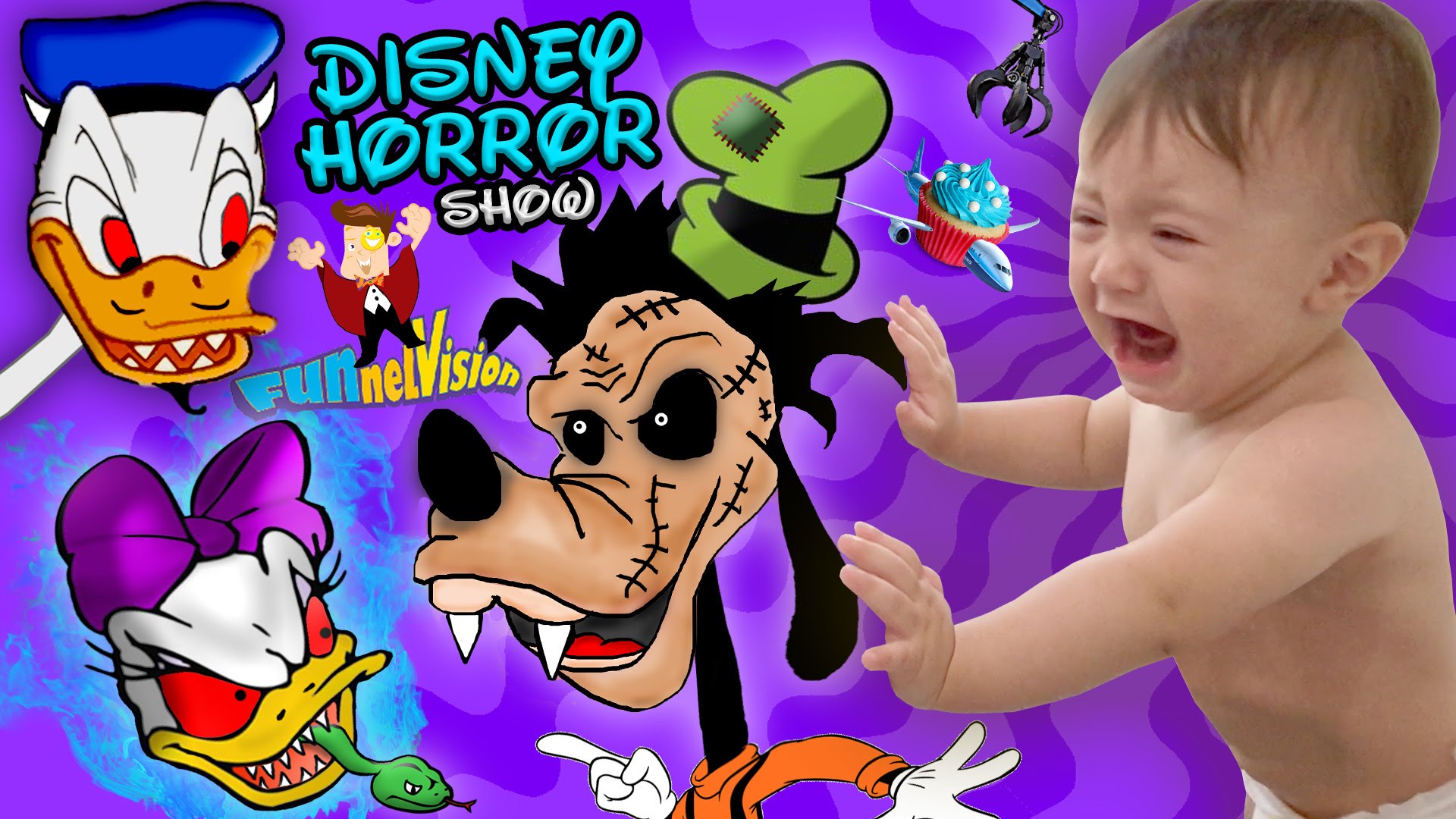 Disney Horror Show Triple Baby Scare Cam Shawn S First
